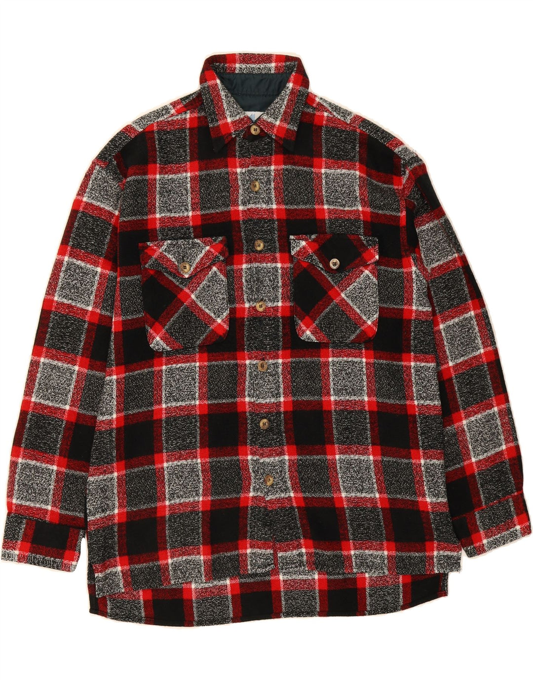 VINTAGE Mens Lumberjack Flannel Shirt Medium Red Check Vintage Vintage and Second-Hand Vintage from Messina Hembry 