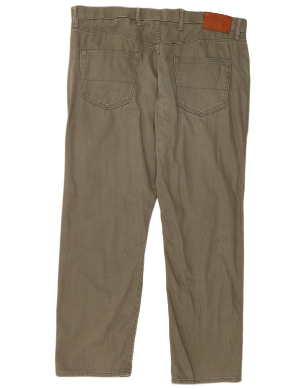 Marks & Spencer Regular Straight Jeans til kvinder W38 L29 Grøn bomuld
