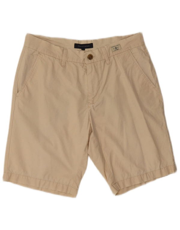 Tommy Hilfiger Chino Shorts til kvinder W32 Large Beige