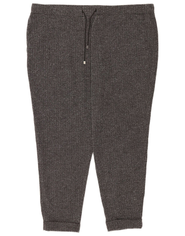 Marks & Spencer Dame tilspidsede fritidsbukser UK 22 2XL W40 L27 Grå