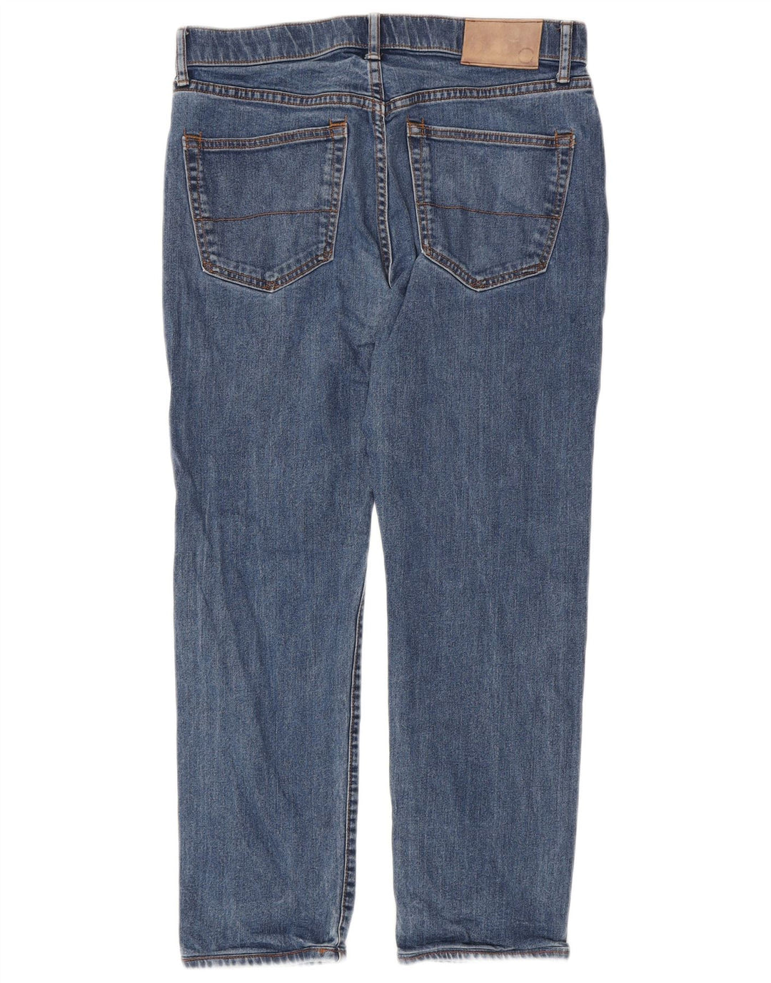 Marks & Spencer Herre Tapered Jeans W32 L29 Blå Bomuld