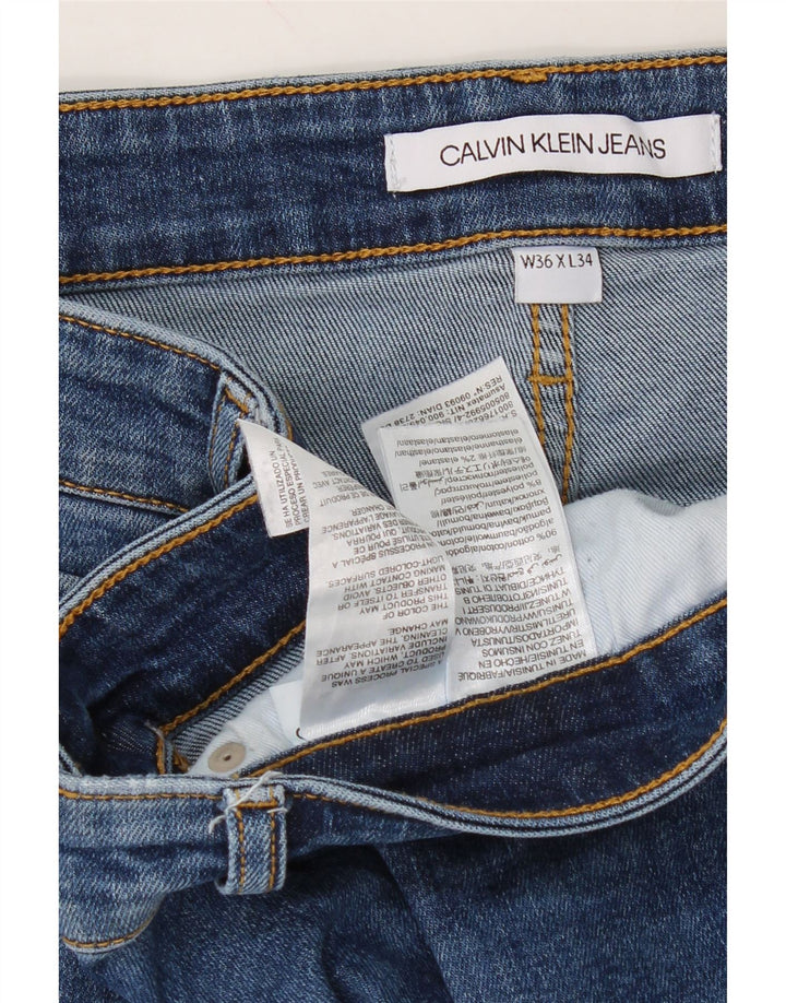 CALVIN KLEIN Mens Slim Jeans W36 L31 Blue Cotton Vintage Calvin Klein and Second-Hand Calvin Klein from Messina Hembry 