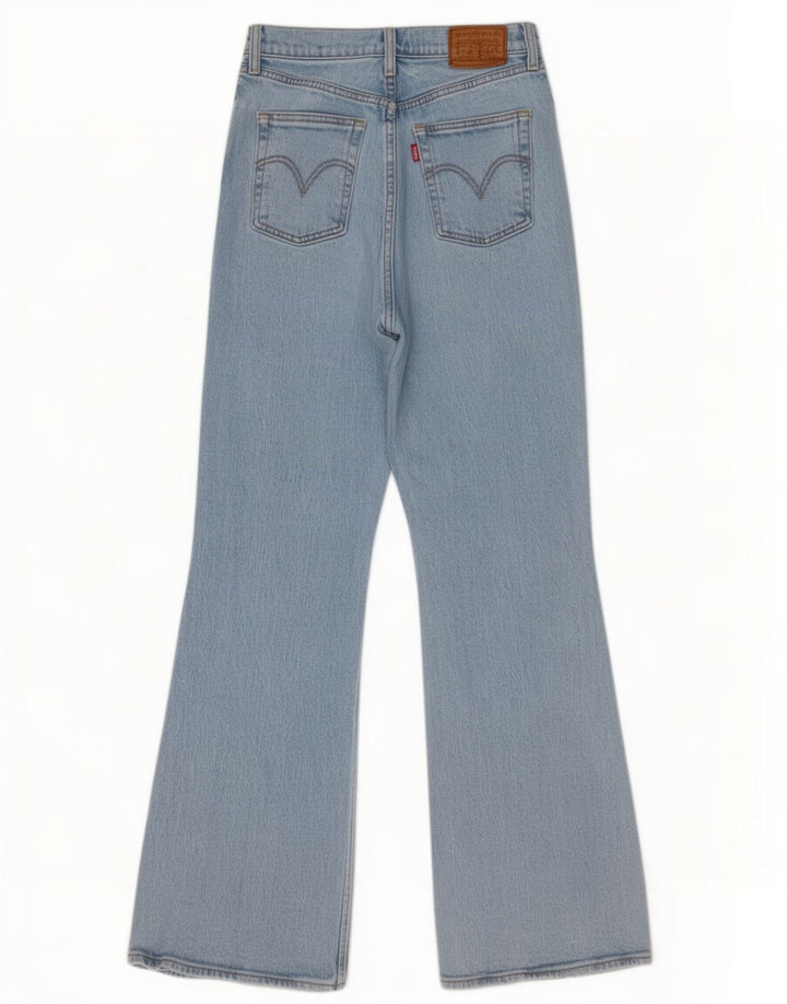 Levi's Dame Ribcage Flared Jeans W26 L30 Blå