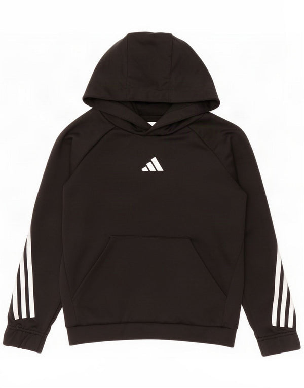 Adidas Aeroready Hoodie Jumper til drenge 9-10 år Sort Polyester