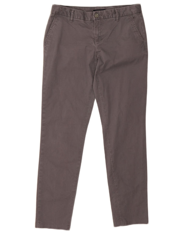 Tommy Hilfiger Dame Slim Chino Bukser US 2 XS W30 L27 Grå Bomuld