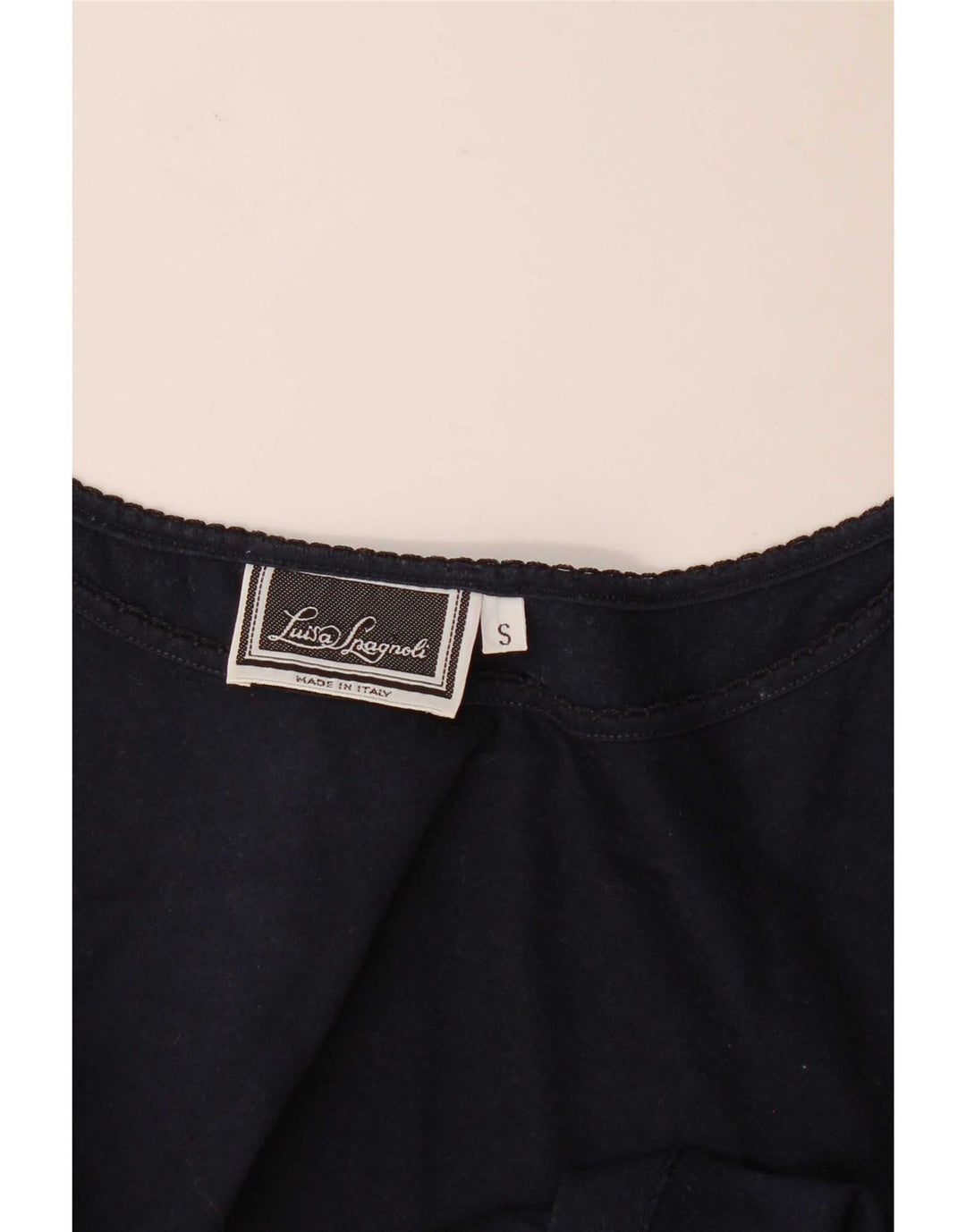 Luisa Spagnoli Damevest Top UK 10 Small Navy Blue