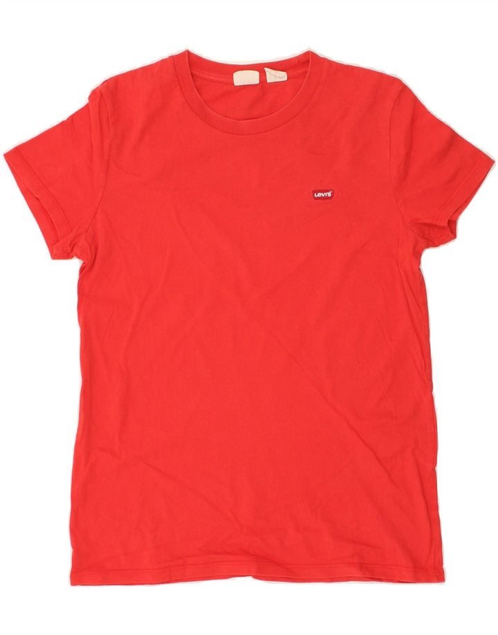 LEVI'S Mens T-Shirt Top Small Red Vintage Levi's and Second-Hand Levi's from Messina Hembry 