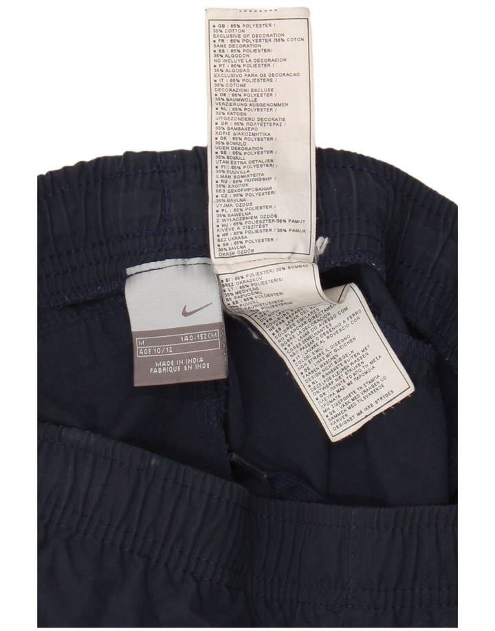 Nike Træningsdragtsbukser til drenge 10-11 år Medium Navyblå polyester