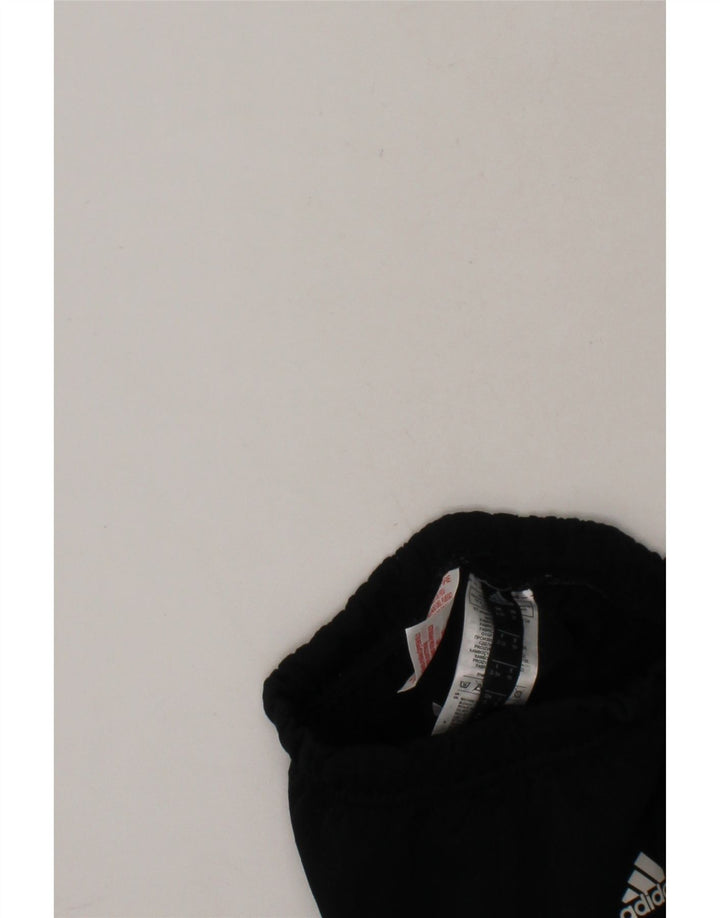 ADIDAS Boys Tracksuit Trousers 2-3 Years  Black Polyester Vintage Adidas and Second-Hand Adidas from Messina Hembry 