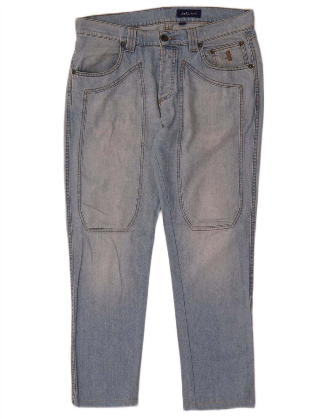 Jeckerson Herre Slim Jeans W33 L29 Blå Bomuld