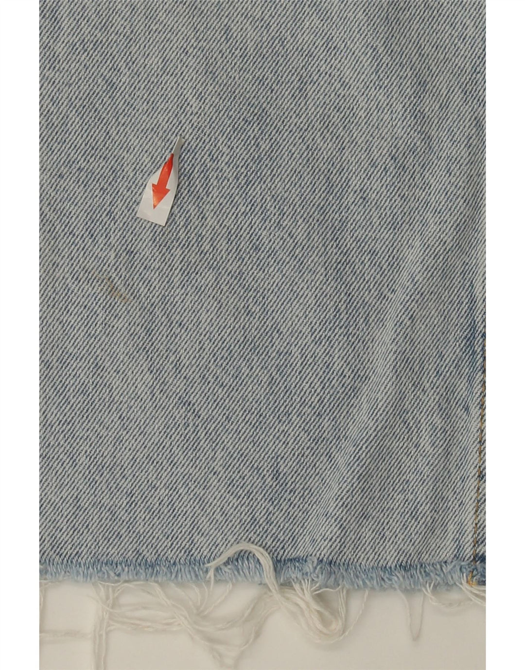 Zara Dame Straight Jeans W24 L24 Blå Bomuld