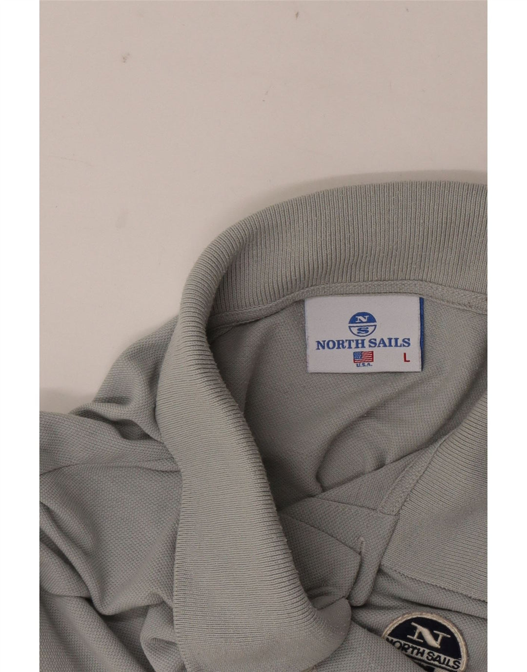 North Sails Herre Polo Shirt Stor Grå Colourblock