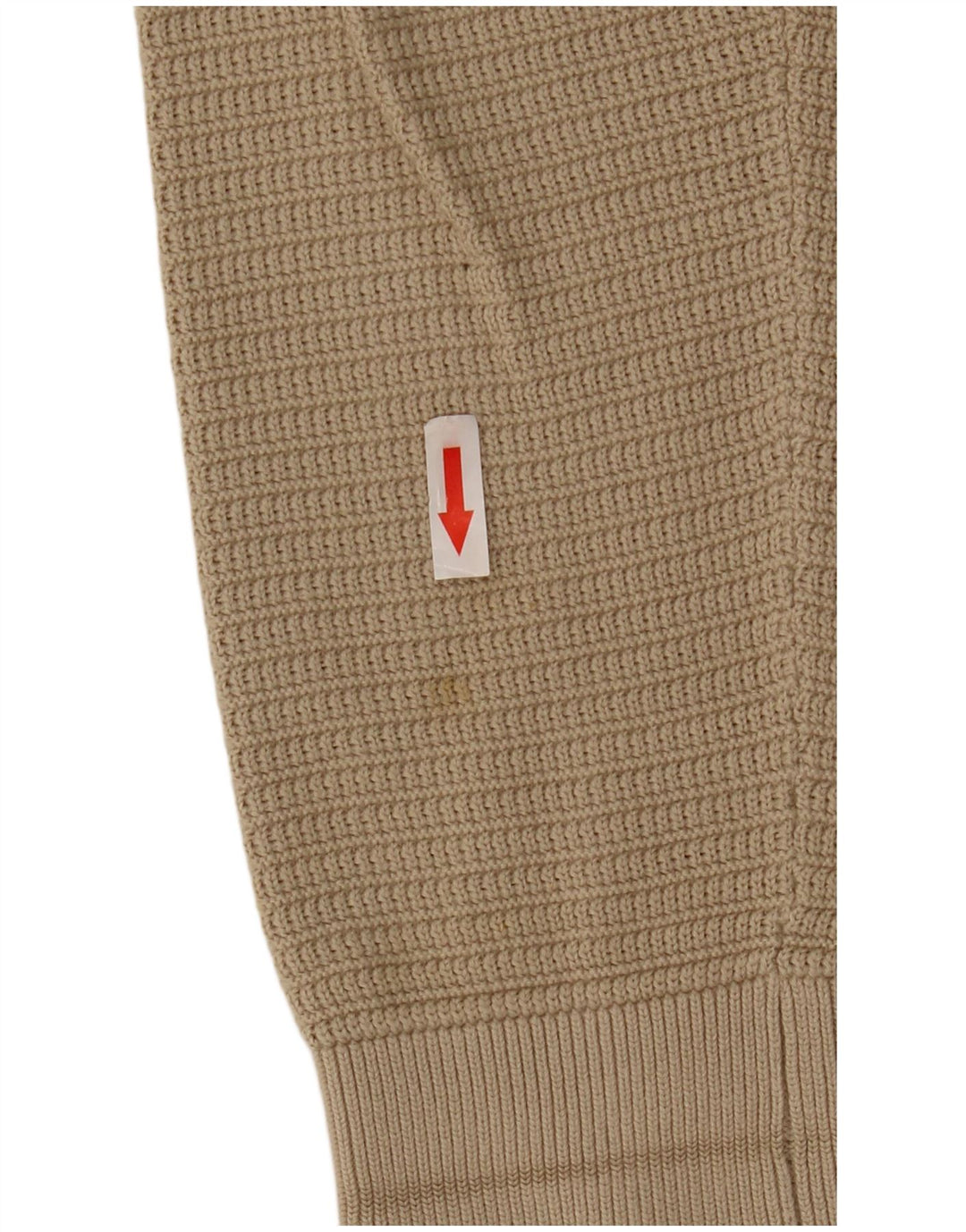 Cos Herre Boat Neck Jumper Sweater Lille Beige Bomuld