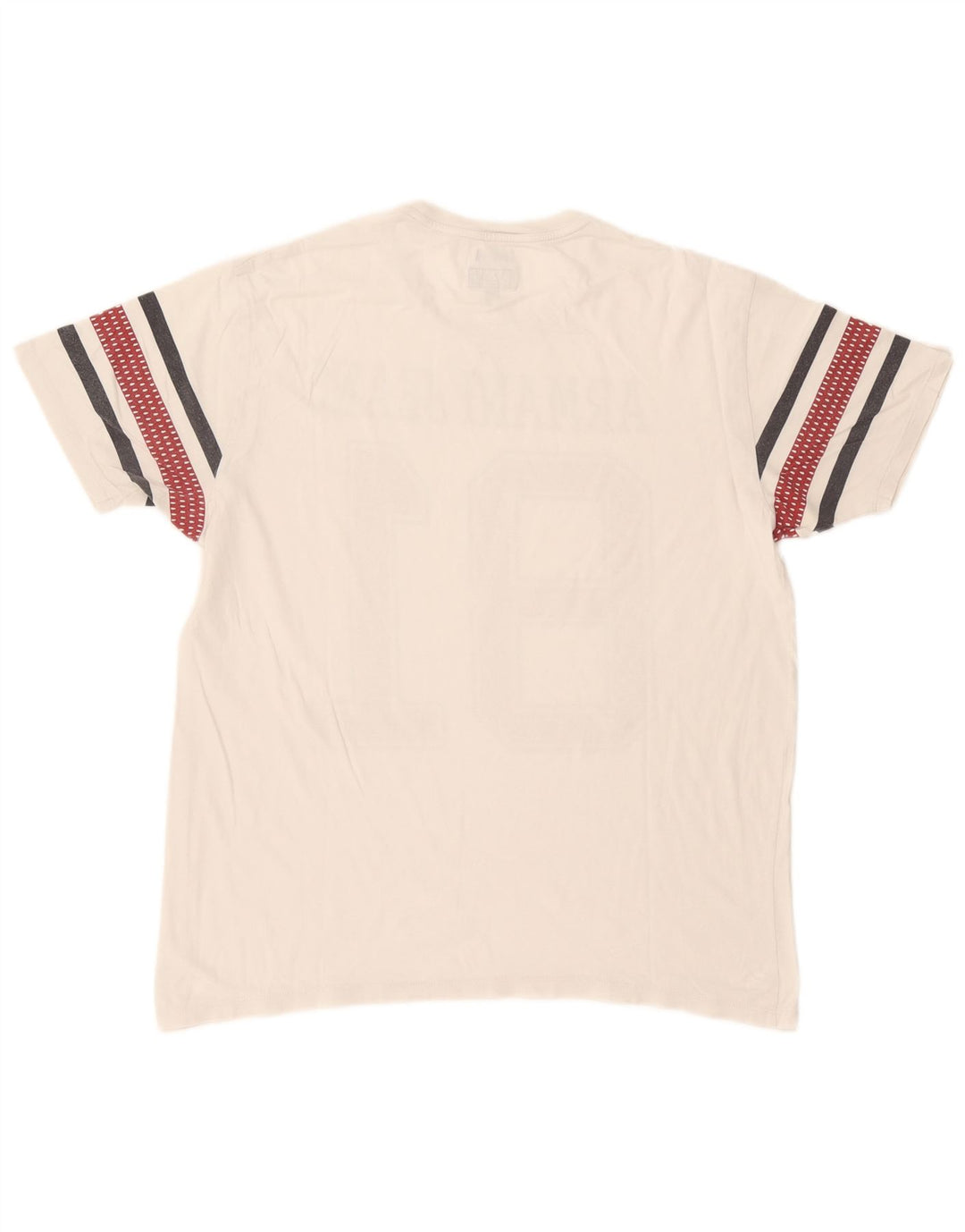 Armani Jeans Herre Regular Graphic T-Shirt Top XL Hvid