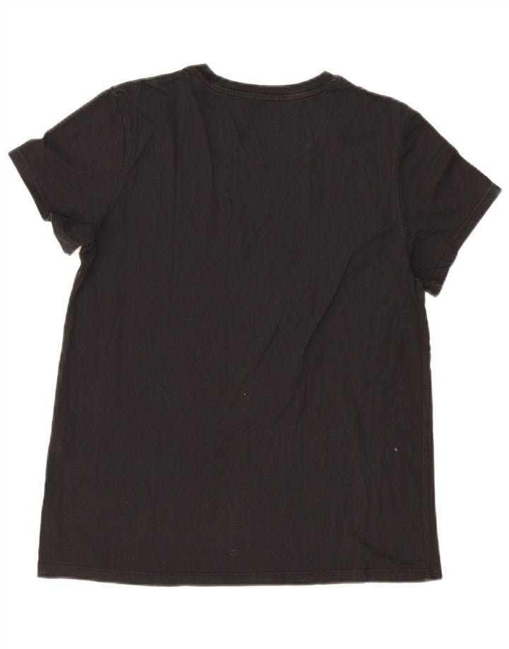 Levi's Dame Grafisk T-Shirt Top UK 14 Stor Sort