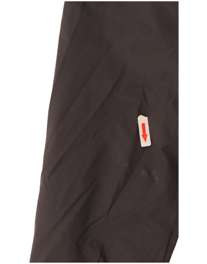 ANIMAL Dame hætte vindjakke UK 8 Lille grå polyamid