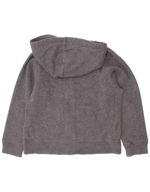 Nike Boys Graphic Zip Hoodie Sweater 6-7 Years Grå