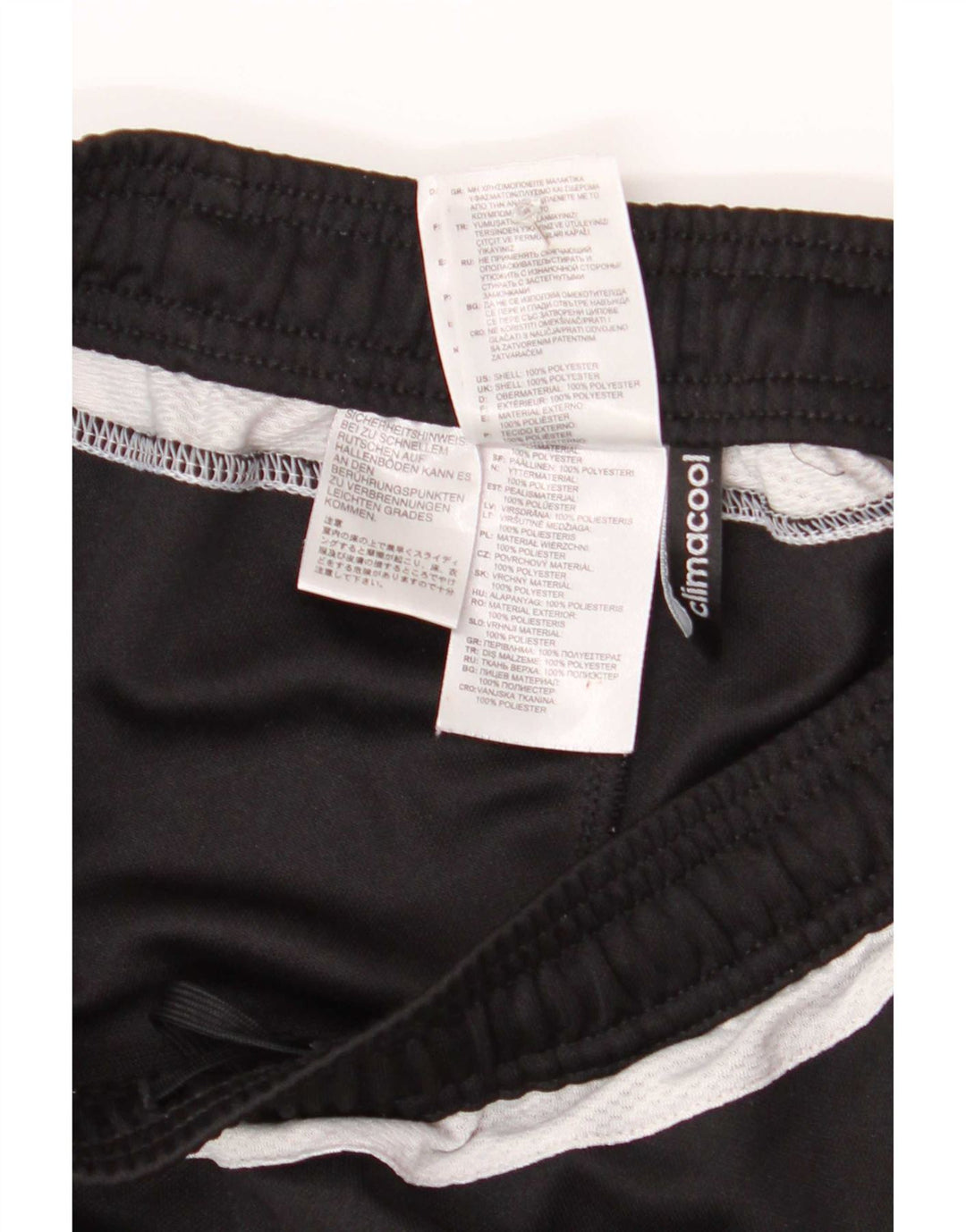 Adidas Herre Climacool Træningsdragt Bukser Small Black Colourblock Polyester