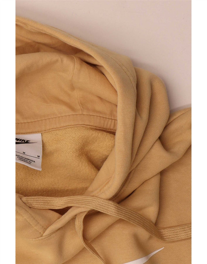 Nike Herre grafisk hættetrøje Jumper Medium Gul Colourblock Bomuld