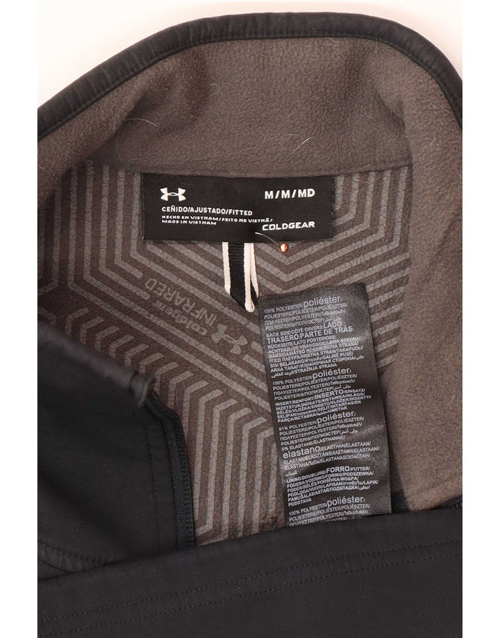 Under Armour Herre Cold Gear Træningsdragt Topjakke Medium Sort Polyester