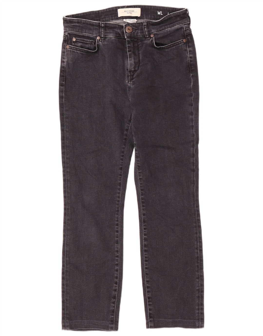 Max Mara Dame Weekend Cropped Jeans W28 L25 Grå