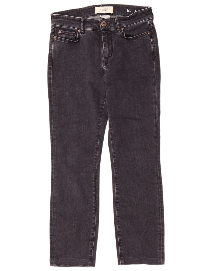 Max Mara Dame Weekend Cropped Jeans W28 L25 Grå