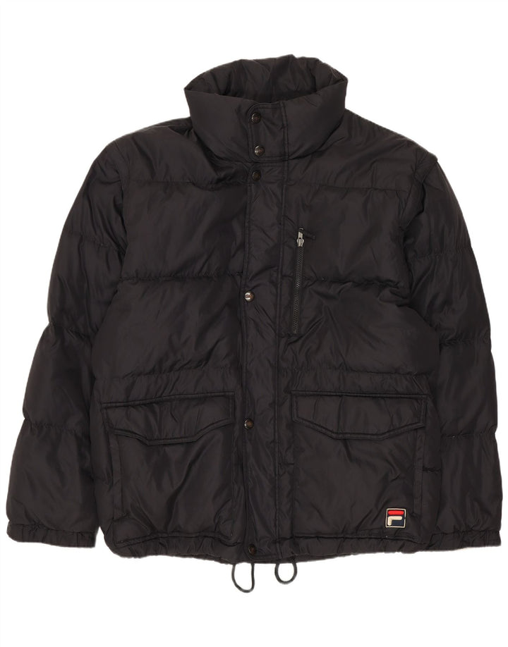 Fila Polstret Herrejakke IT 52 XL Sort Polyamid