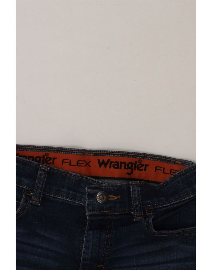 WRANGLER Boys Flex Denim Shorts 9-10 Years W25  Blue Cotton Vintage Wrangler and Second-Hand Wrangler from Messina Hembry 