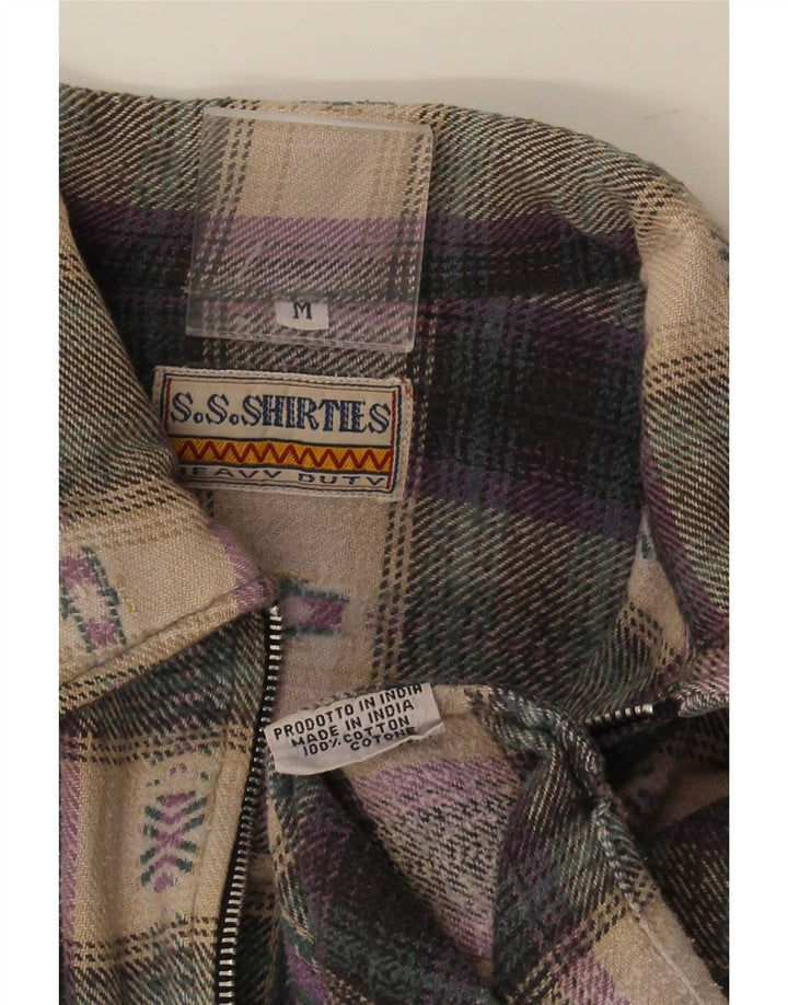 S.S.Shirties Herre Loose Fit Flanellskjorte Medium Flerfarvet Ternet