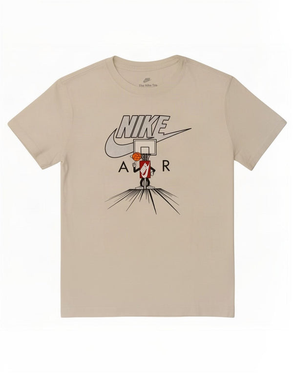 Nike Boys Loose Fit Grafisk T-Shirt Top 13-14 år Off White