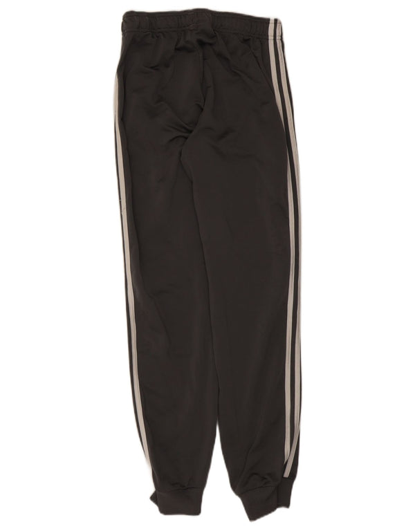 Adidas Drenge Træningsdragt Bukser Joggers 13-14 År Grå Polyester