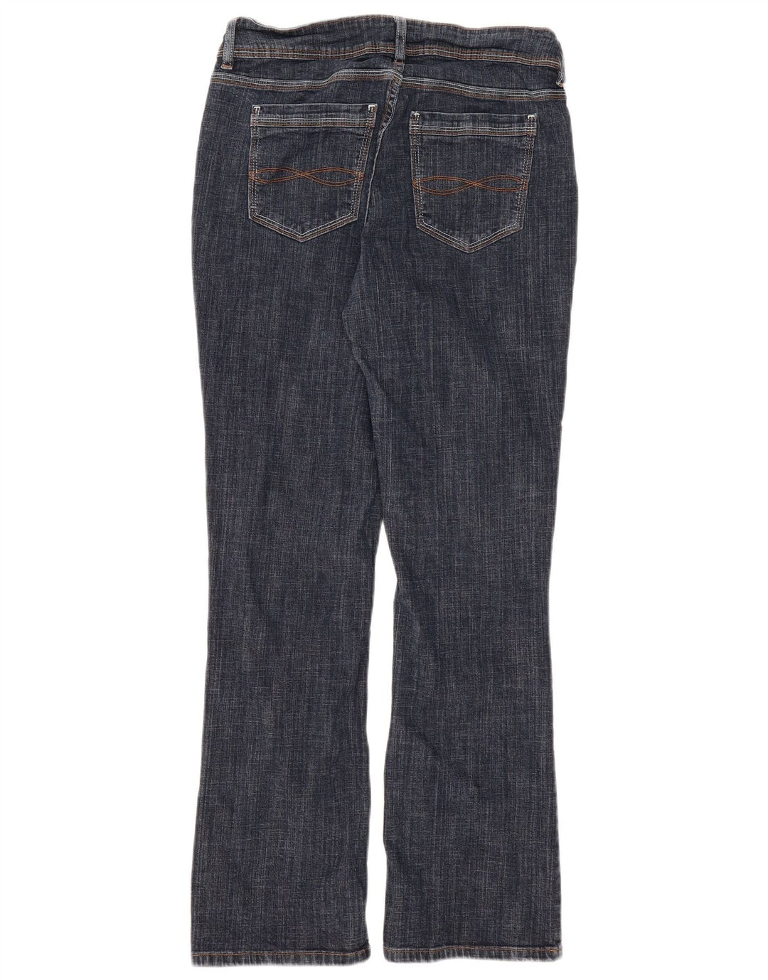 Lee Womens Riders Bootcut Jeans US 12 Large W30 L30 Navy Blue Bomuld