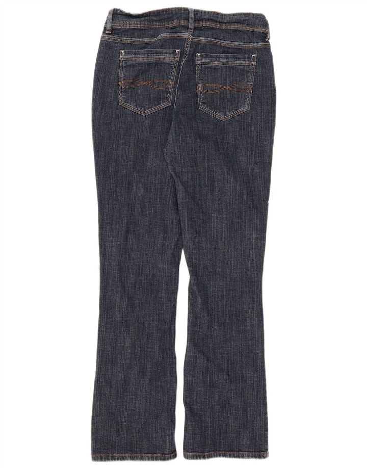 Lee Womens Riders Bootcut Jeans US 12 Large W30 L30 Navy Blue Bomuld