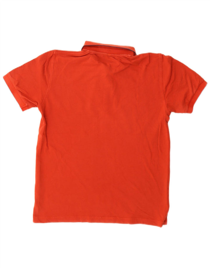 Sun68 Herre Regular Fit Polo Shirt Medium Rød Bomuld
