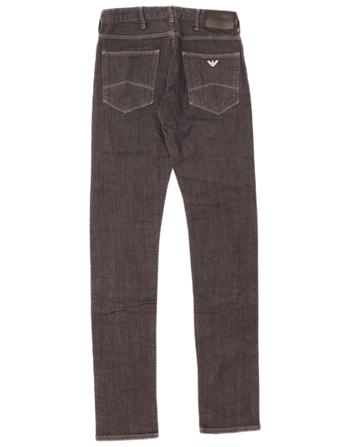 Armani Dame Skinny Jeans W28 L34 Grå Bomuld