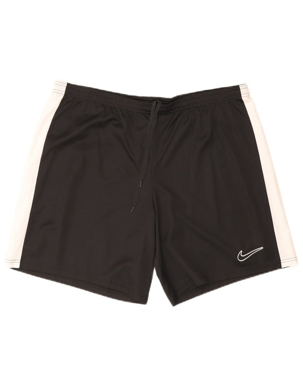 Nike Herre Dri Fit Slim Sportshorts 2XL Sort Colourblock Polyester