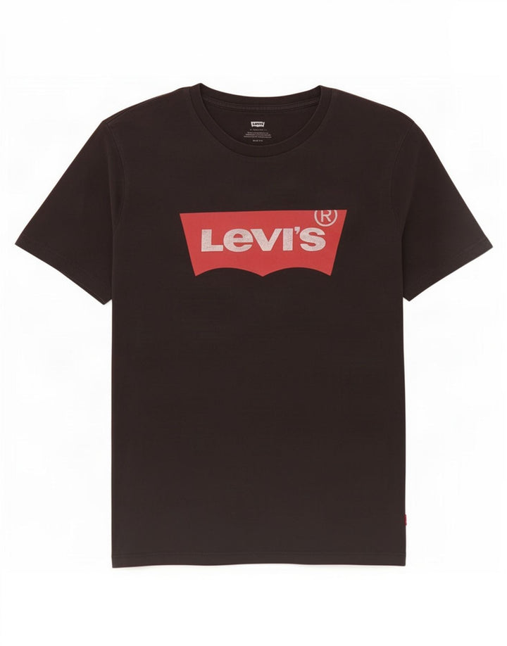 Levi's Herre grafisk T-shirt Top Lille Sort