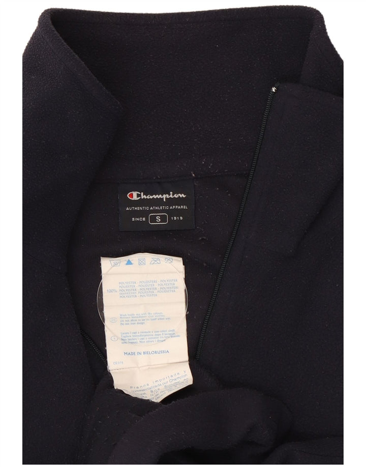 Champion herre lynlås hals fleece jumper lille marineblå polyester