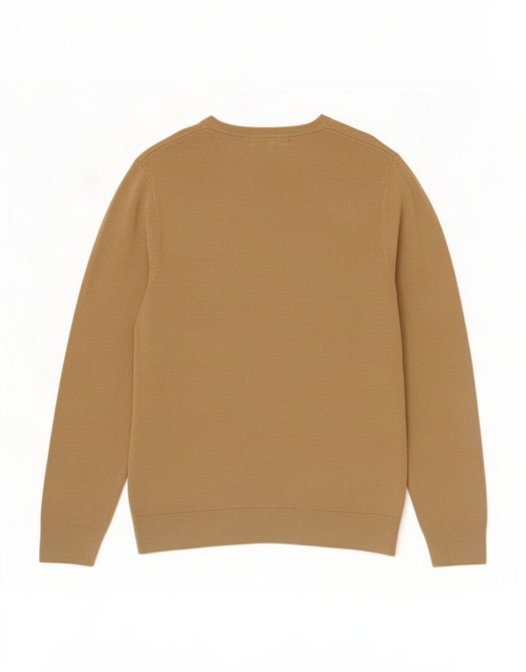 Marks & Spencer Herre V-hals sweater Medium Beige Akryl