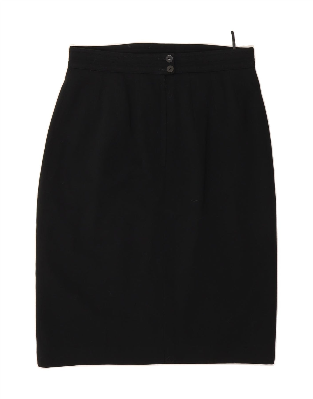 ESCADA Womens Pencil Skirt EU 40 Medium W30 Black New Wool Vintage Escada and Second-Hand Escada from Messina Hembry 