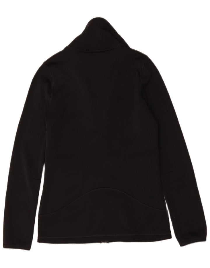 Nike Therma-Fit træningsdragt topjakke UK 10 Lille sort polyester