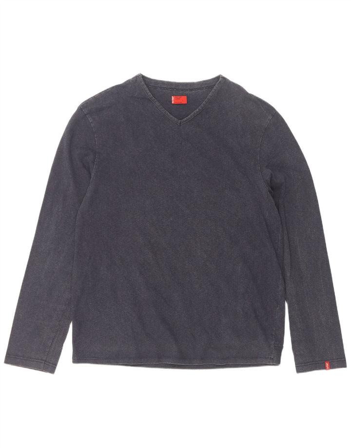Levi's Herre Top Langærmet Stor Marineblå Bomuld