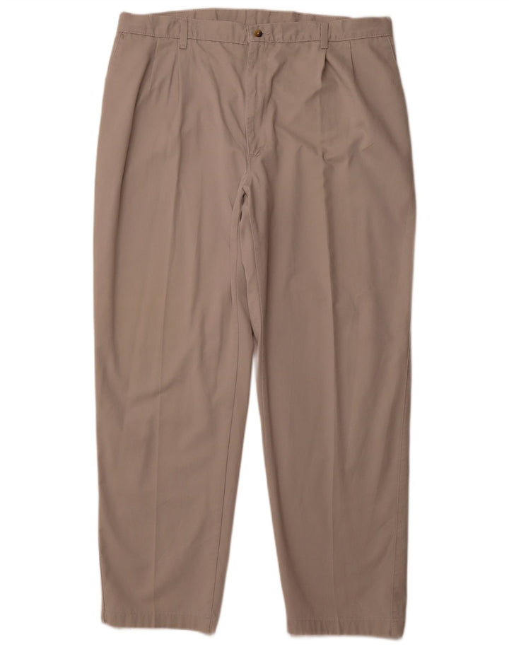 WRANGLER Herre Timber Creek Pegged Chino Bukser W42 L32 Beige Bomuld