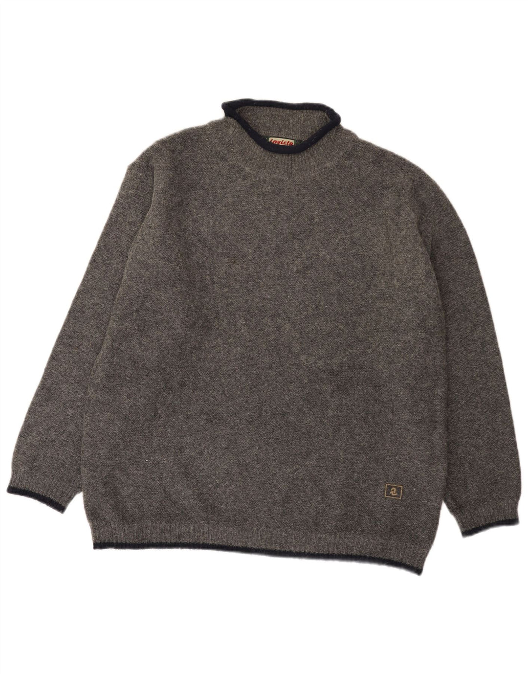 Invicta Herre Turtle Neck Jumper Sweater XL Grå Uld