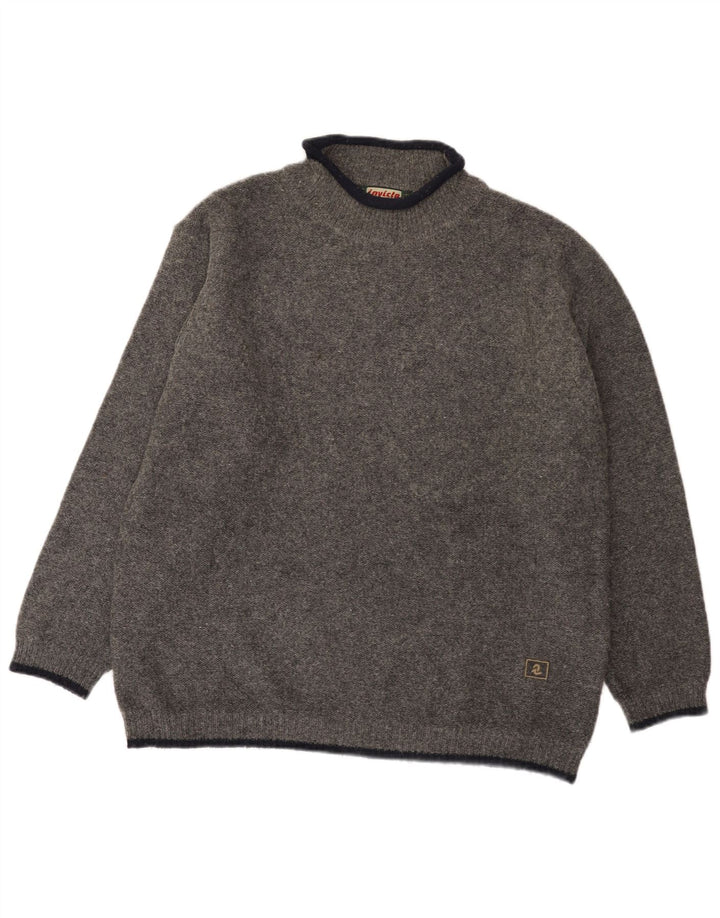 Invicta Herre Turtle Neck Jumper Sweater XL Grå Uld