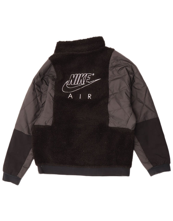 Nike Boys Pullover Fleecejakke 13-14 år XL Sort Polyester