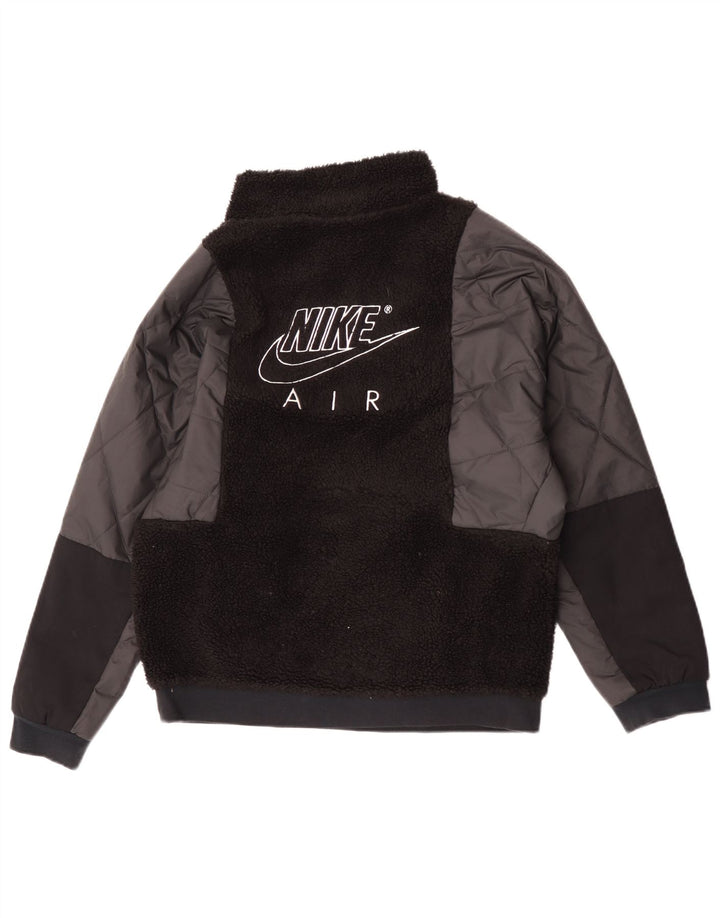 Nike Boys Pullover Fleecejakke 13-14 år XL Sort Polyester