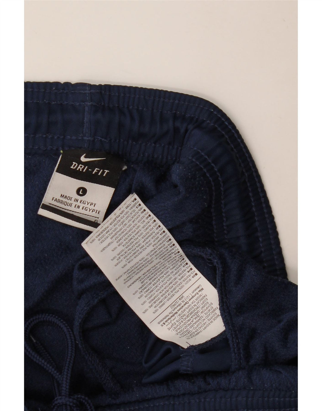 NIKE Herre Dri Fit sportsshorts store marineblå polyester