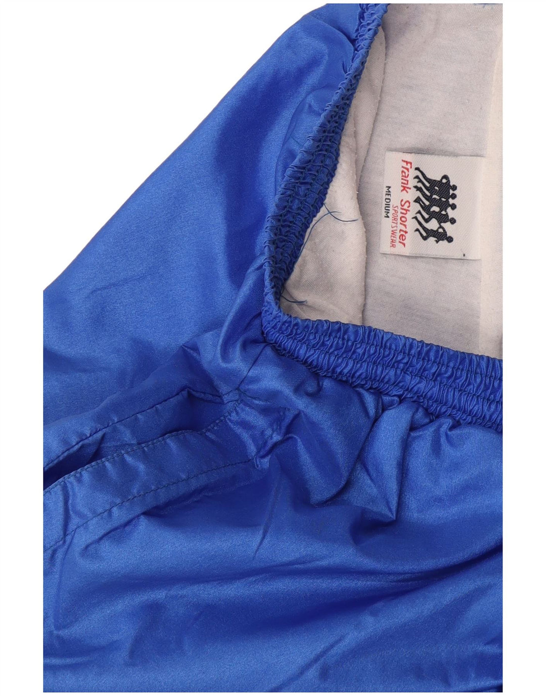 Frank Shorter Herre fuld træningsdragt Medium Blue Colourblock Nylon