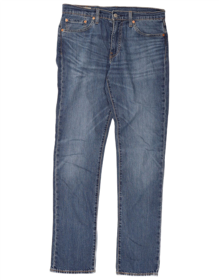 Levi's Herre 511 Slim Jeans W32 L34 Blå